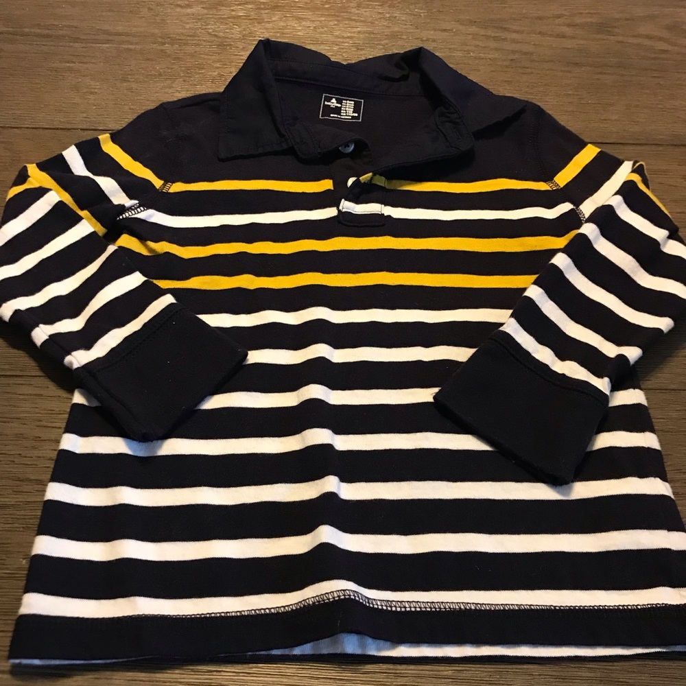 Boys long sleeve polo